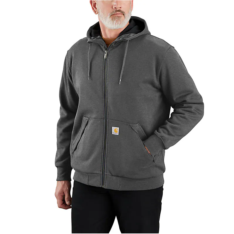 Carhartt 104078 - Rain Defender Loose Fit Midweight Thermal-Lined Full-Zip Sweatshirt - Image 2