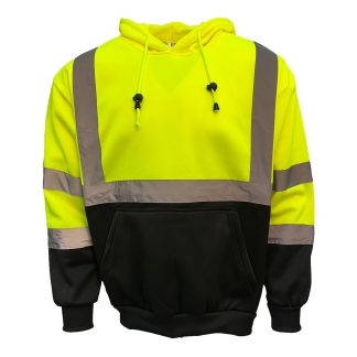 Comfort Weight Fleece Pullover Hoodie Class 3 JS3400 (with logo screenprinted on left chest