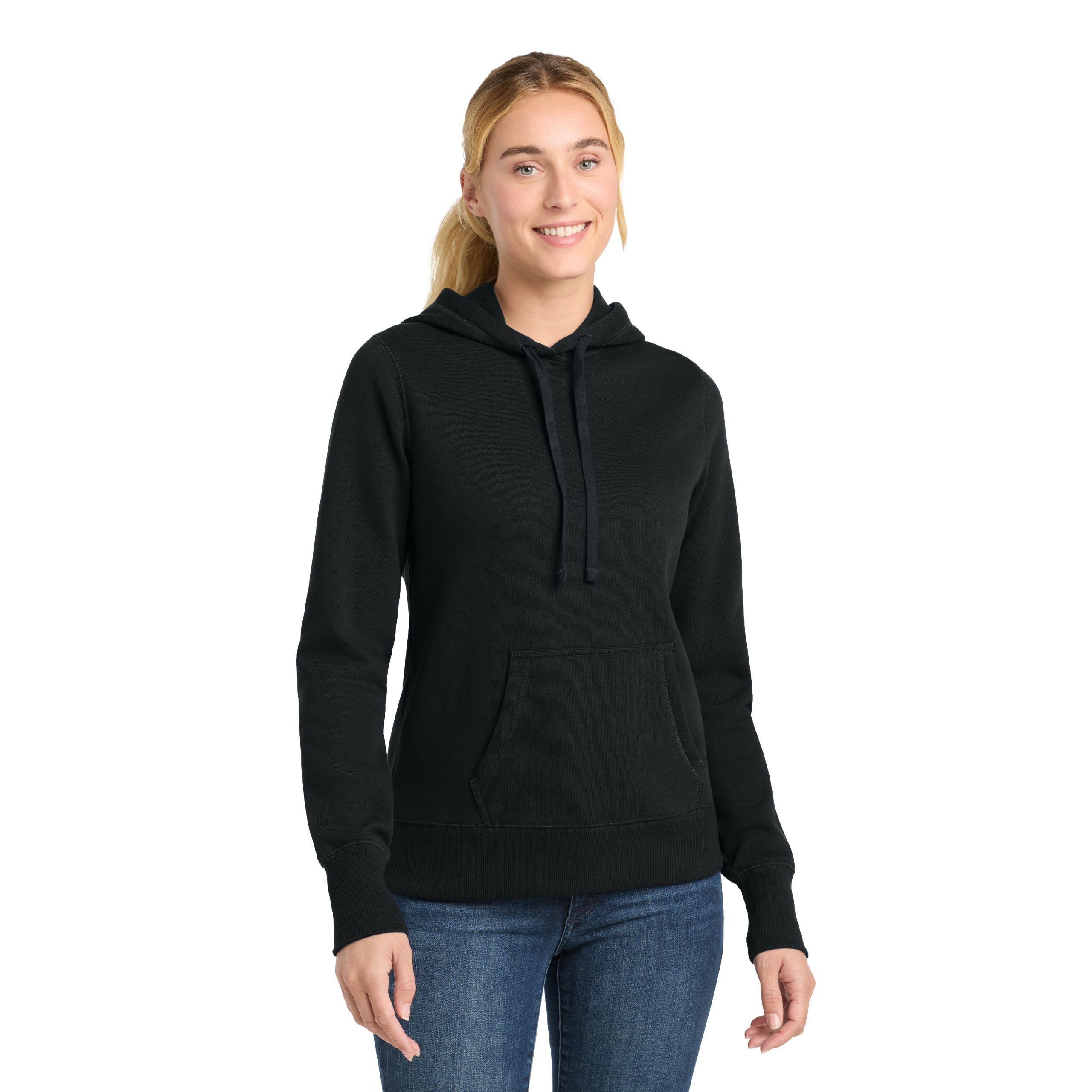 Sport-Tek® Women's Pullover Hooded Sweatshirt – LST254 (includes City of Coon Rapids logo embroidered on front left chest) - Image 21