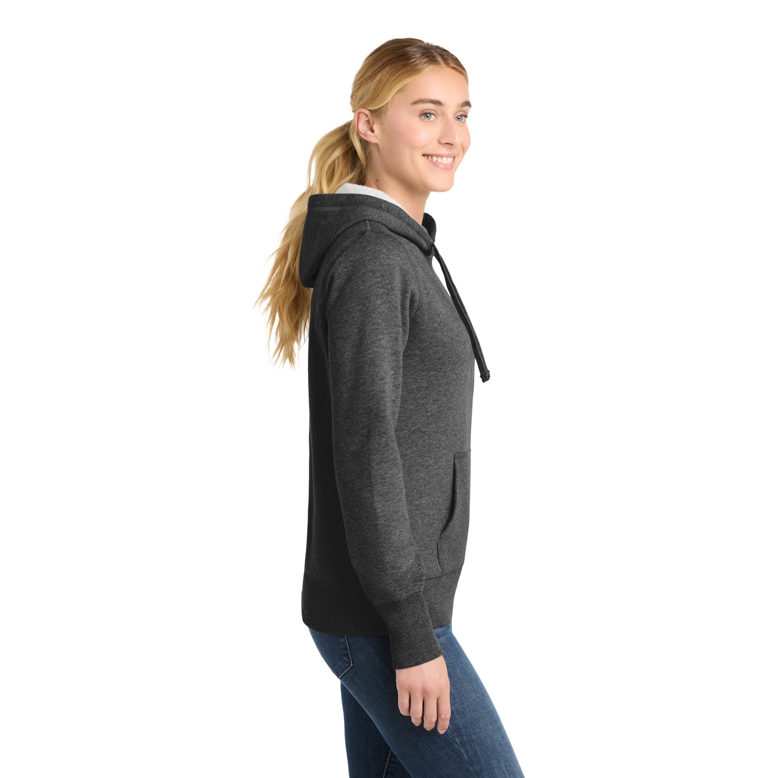 Sport-Tek® Women's Pullover Hooded Sweatshirt – LST254 (includes City of Coon Rapids logo embroidered on front left chest) - Image 18