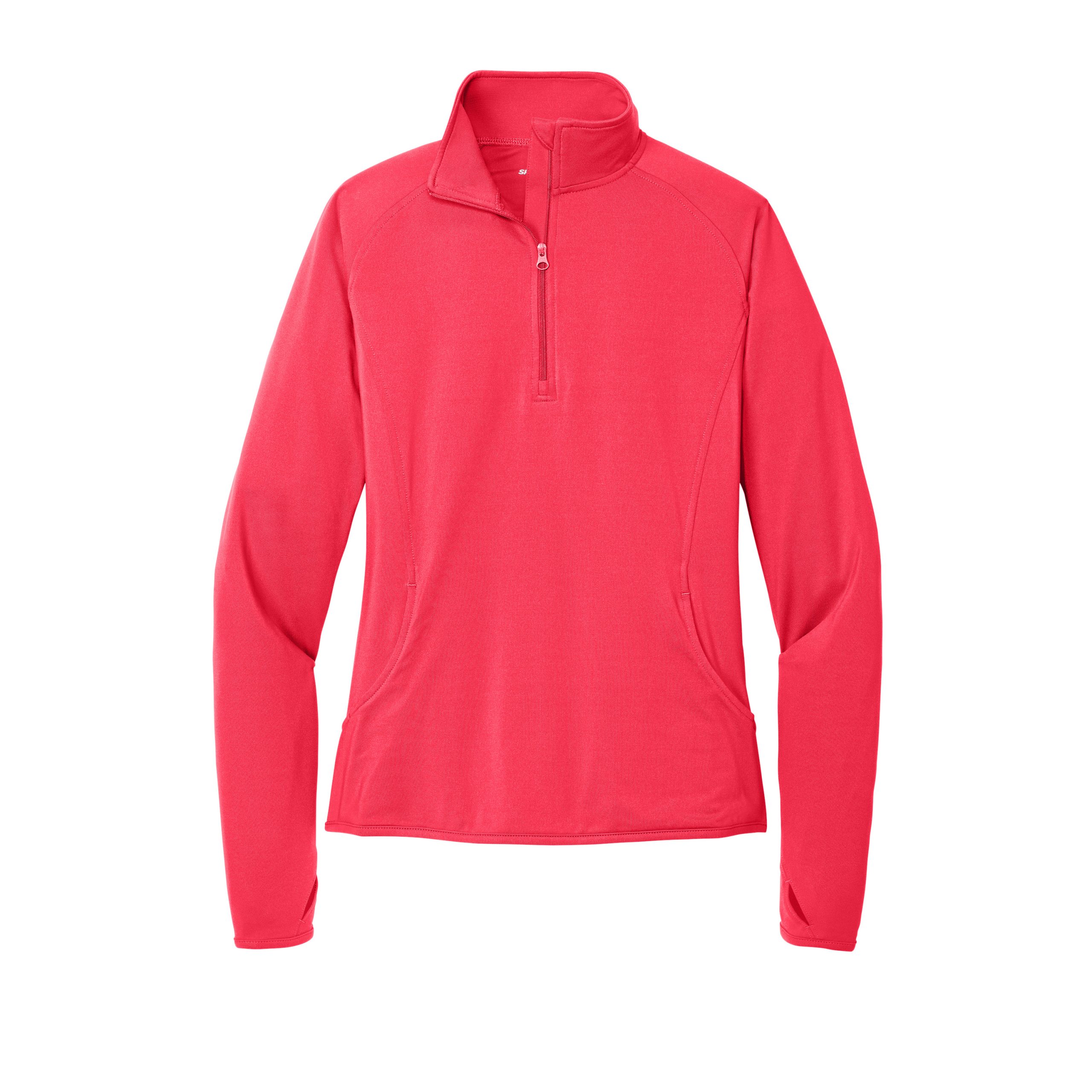 Sport-Tek® Women's Sport-Wick® Stretch 1/4-Zip Pullover – LST850 (includes City of Coon Rapids logo embroidered on front left chest) - Image 7