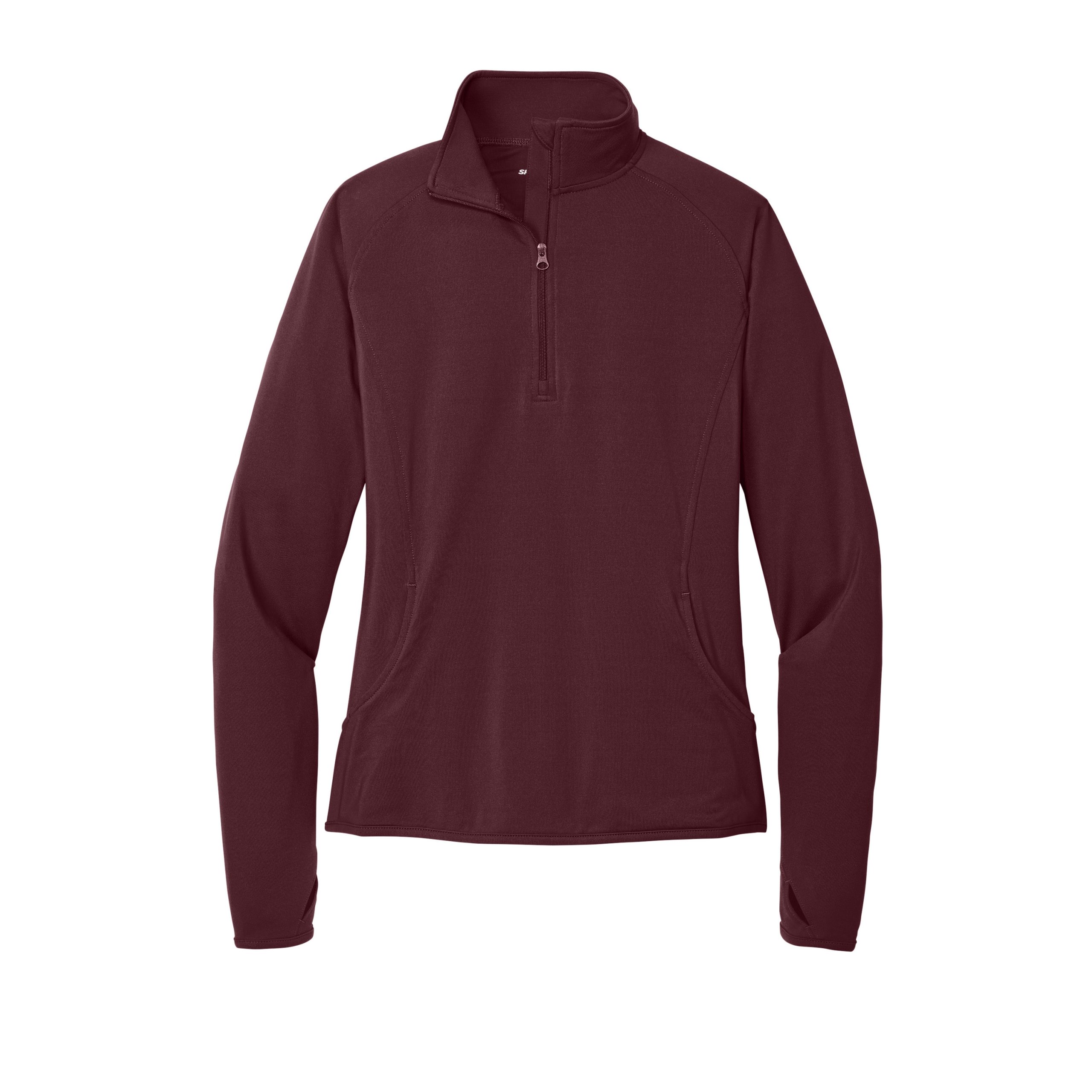 Sport-Tek® Women's Sport-Wick® Stretch 1/4-Zip Pullover – LST850 (includes City of Coon Rapids logo embroidered on front left chest) - Image 9