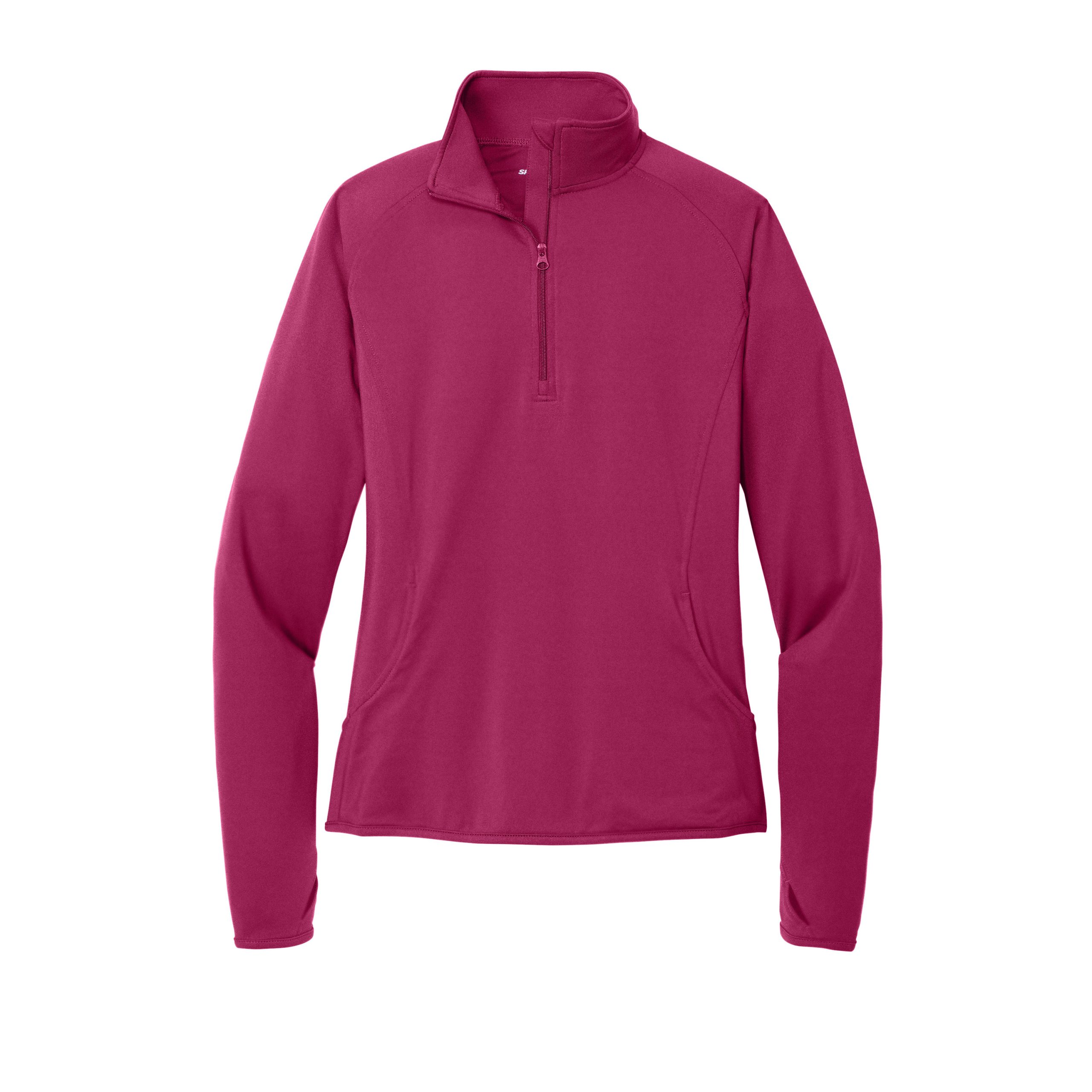 Sport-Tek® Women's Sport-Wick® Stretch 1/4-Zip Pullover – LST850 (includes City of Coon Rapids logo embroidered on front left chest) - Image 11