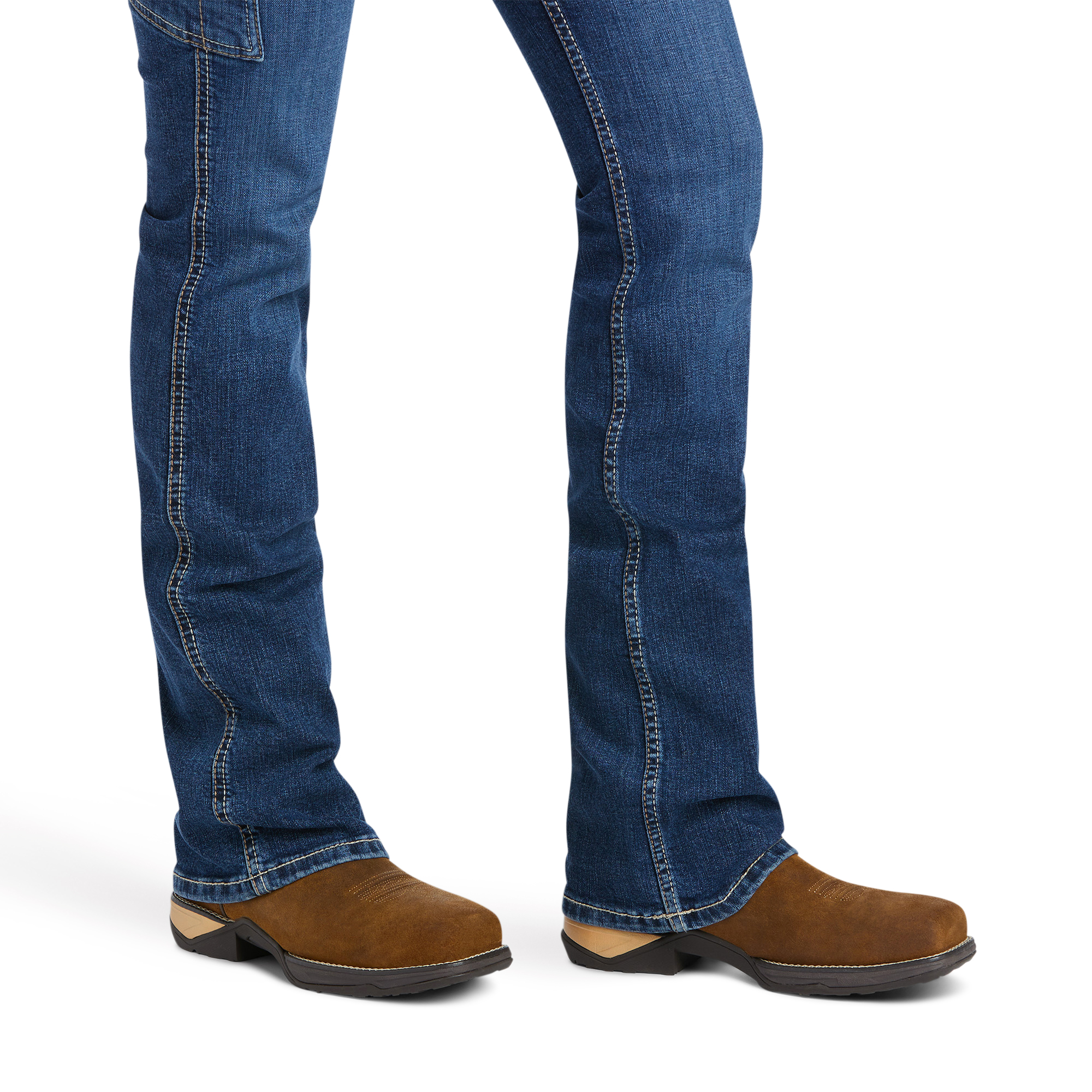 Ariat Women's Rebar Work Flex Perfect Rise Riveter Boot Cut Jean - Image 3