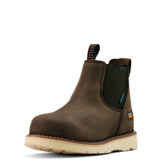 Ariat Women's Rebar Wedge Chelsea Waterproof Work Boot