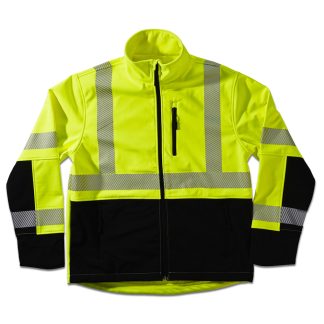 Soft Shell, Water and Wind-Resistant Foreman's Jacket – SJ25345B (with logo screenprinted on right chest)