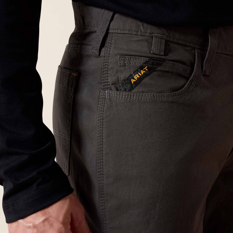 Ariat Rebar M4 Low Rise DuraStretch Made Tough Stackable Straight Leg Pant - Image 5