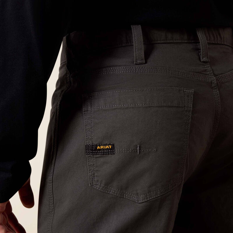 Ariat Rebar M4 Low Rise DuraStretch Made Tough Stackable Straight Leg Pant - Image 4