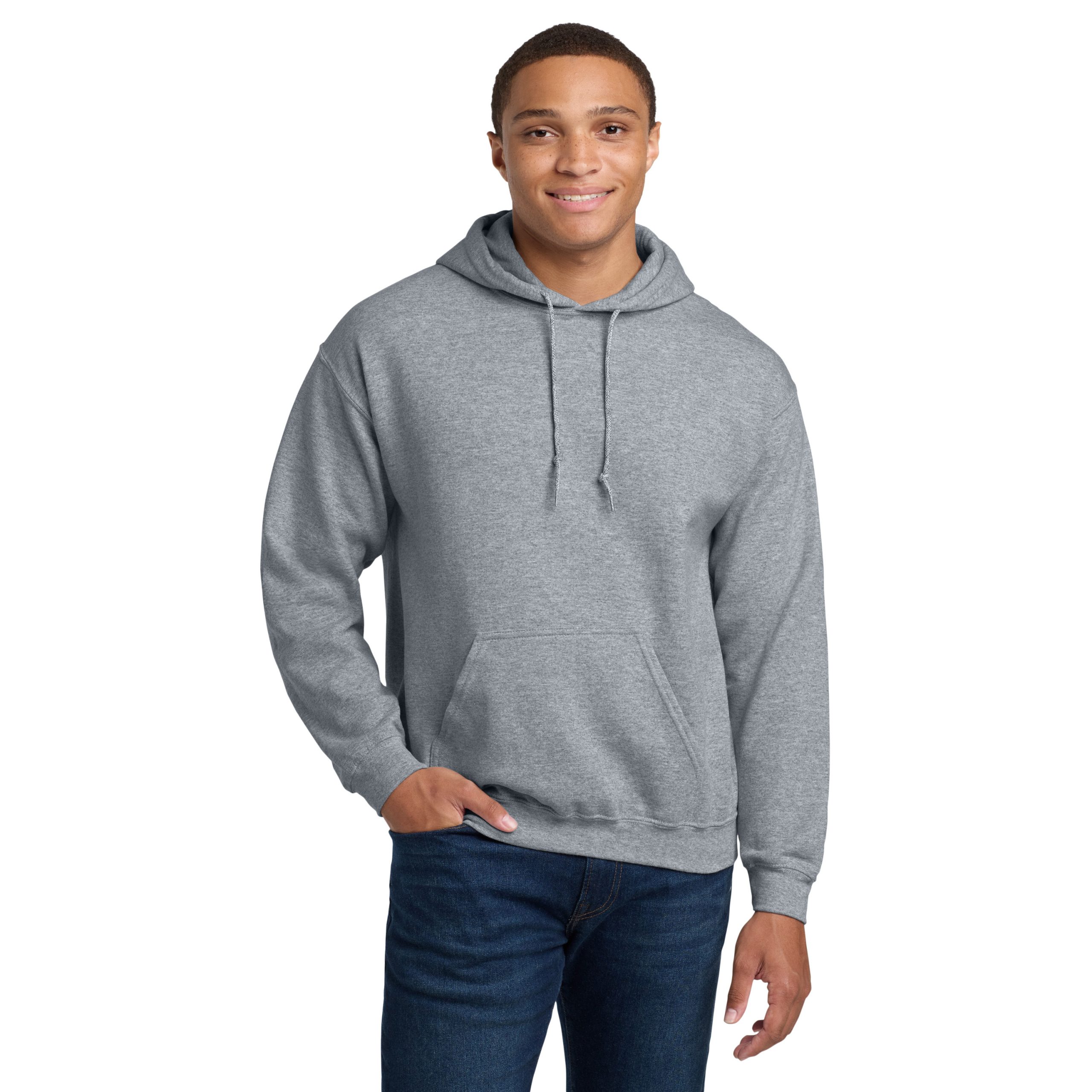 Gildan® Heavy Blend™ Hooded Sweatshirt (with City of Coon Rapids logo screenprinted on front left chest) - Image 5