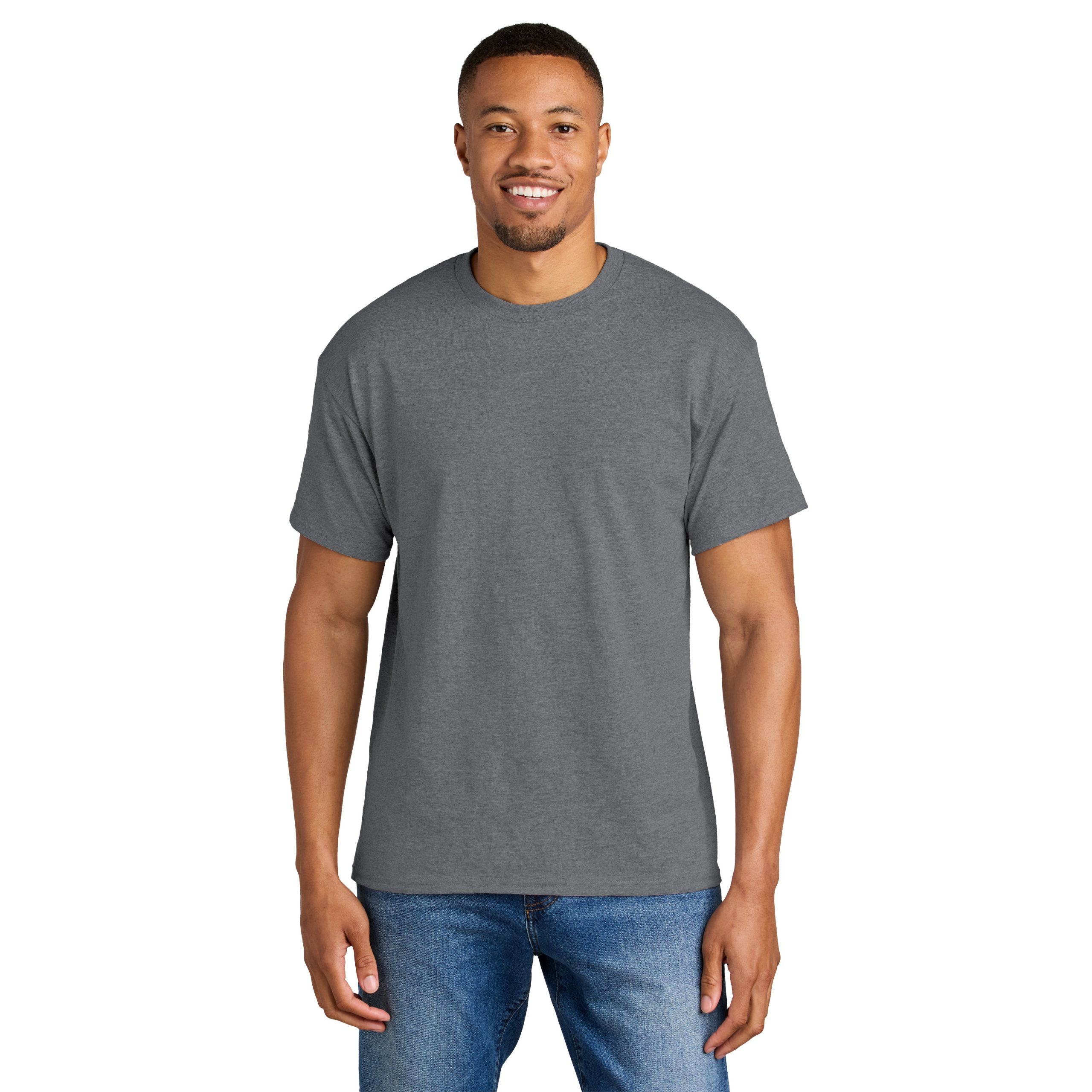 Gildan® DryBlend® 50 Cotton/50 Poly T-Shirt (with City of Coon Rapids logo screenprinted on front left chest) - Image 5