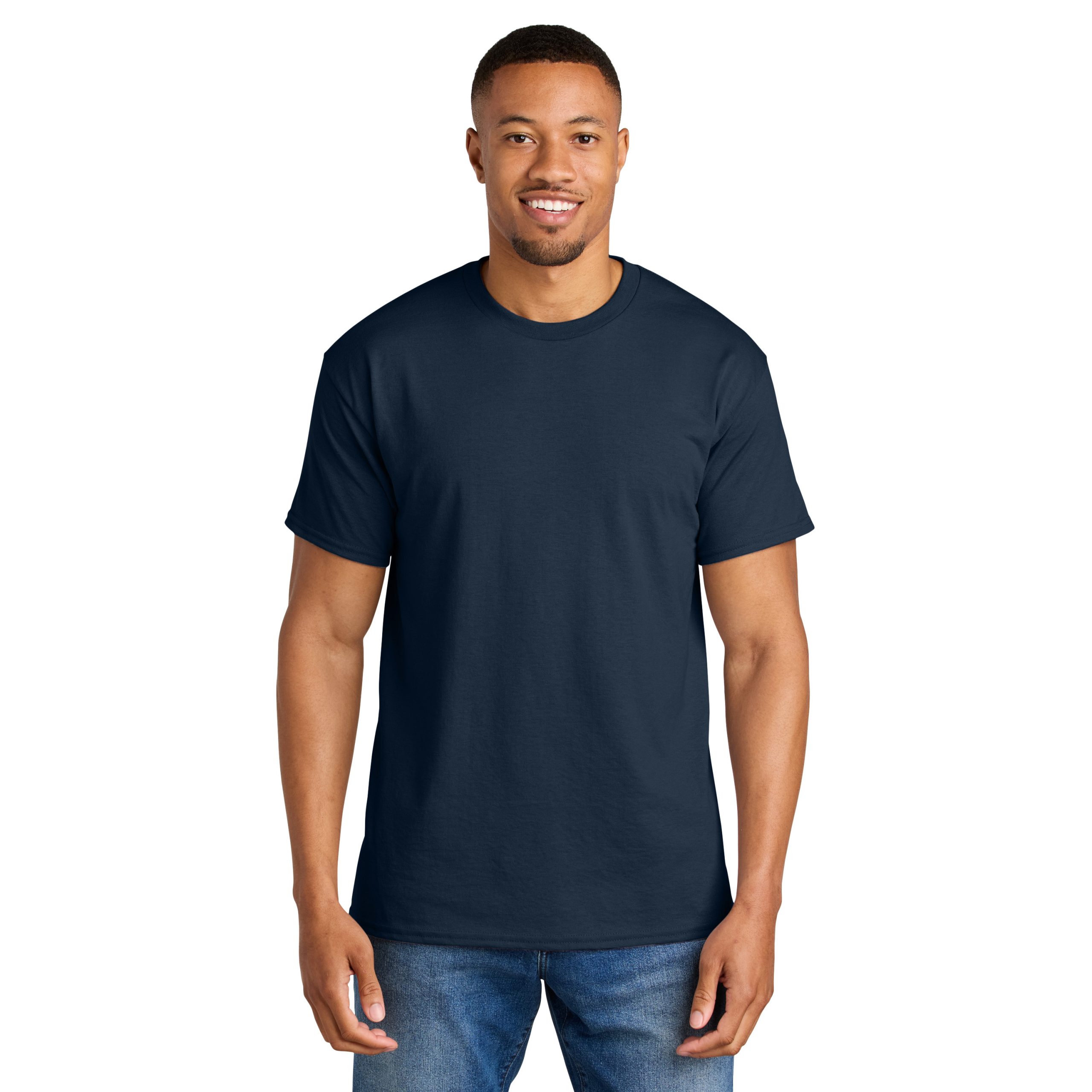 Gildan® DryBlend® 50 Cotton/50 Poly T-Shirt (with City of Coon Rapids logo screenprinted on front left chest) - Image 8