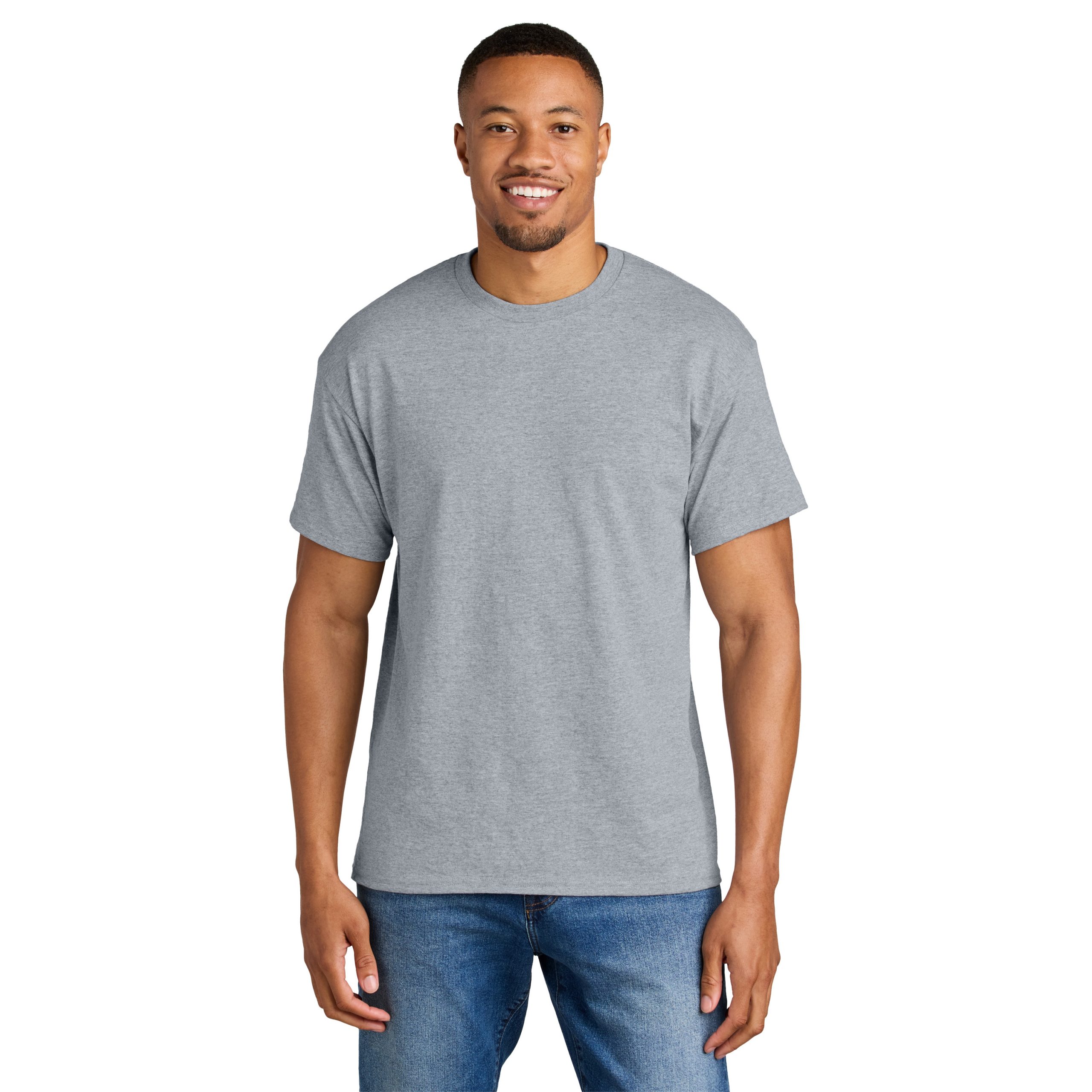 Gildan® DryBlend® 50 Cotton/50 Poly T-Shirt (with City of Coon Rapids logo screenprinted on front left chest) - Image 7