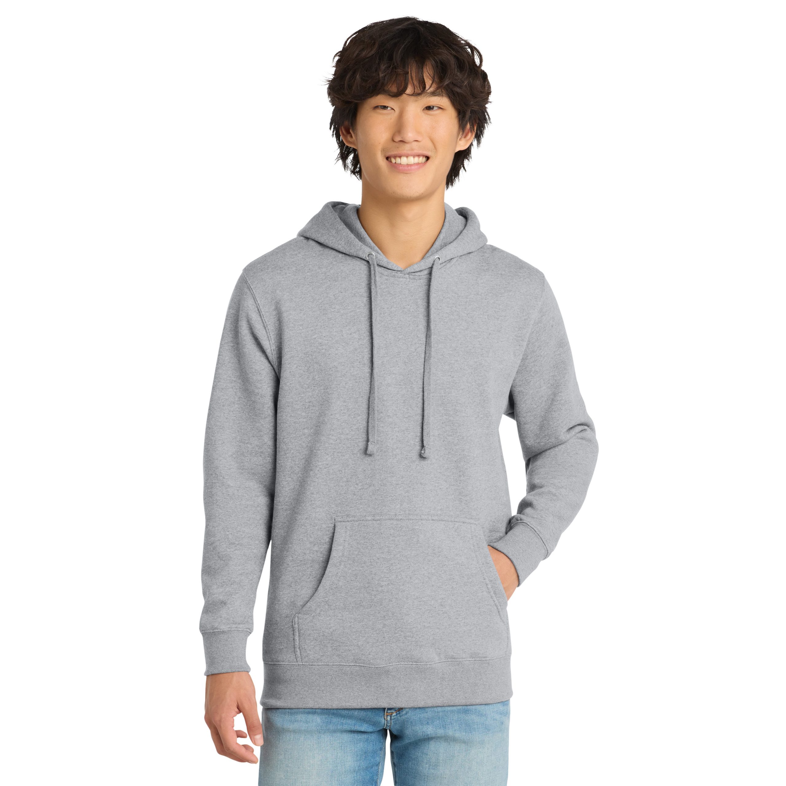 District® V.I.T.™ Fleece Hoodie (with embroidered City of Coon Rapids logo on front left chest) - Image 3