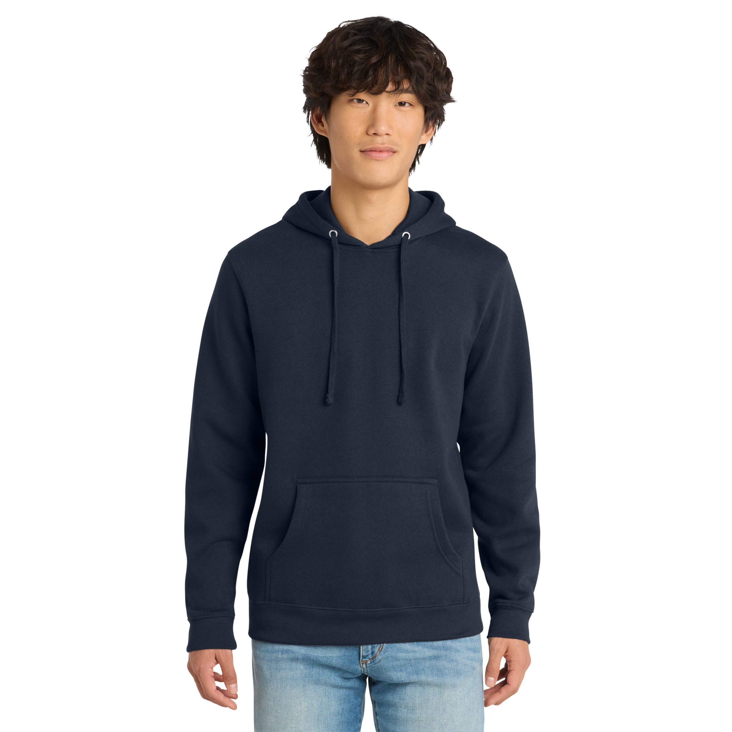 District® V.I.T.™ Fleece Hoodie (with embroidered City of Coon Rapids logo on front left chest) - Image 2