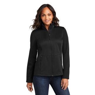 Port Authority® Women's Flexshell Jacket (with embroidered City of Coon Rapids logo on front left chest)