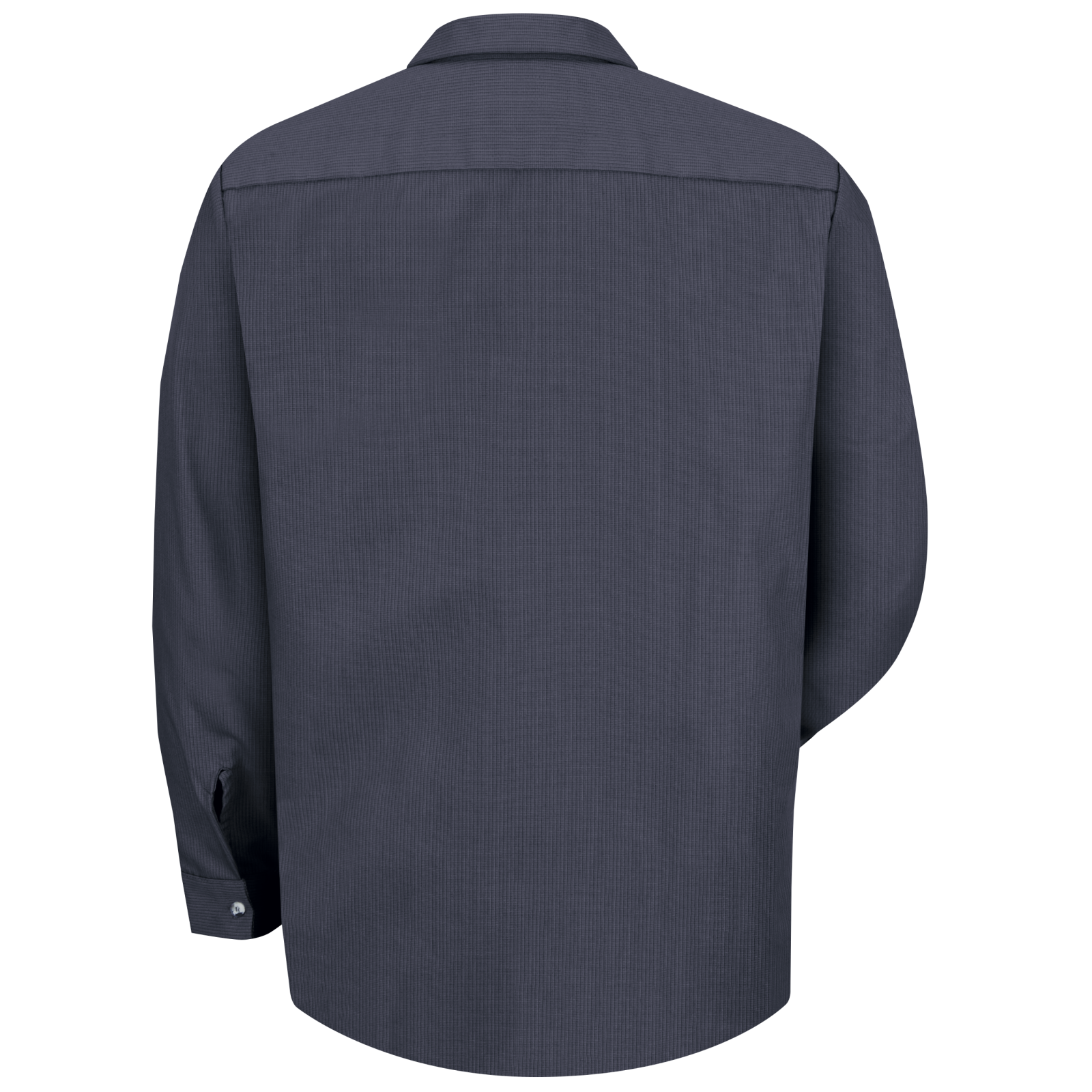 Red Kap Men's Long Sleeve Geometric Microcheck Work Shirt – SP14-MICRO-CHECK (includes City of Coon Rapids logo screenprinted on pocket) - Image 3