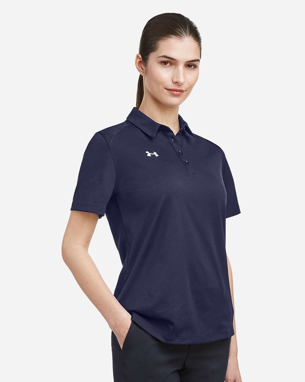 Under Armour Women's Tech™ Polo - 1370431 (with embroidered City of Coon Rapids logo on front left chest) - Image 3