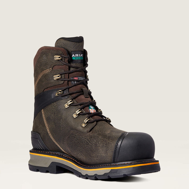 Ariat Stump Jumper 8" CSA Glacier Grip Waterproof 600g Composite Toe Work Boot - Image 4