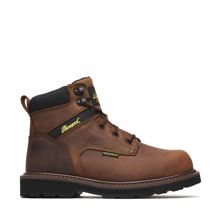 Thorogood Jobsite Series – 6″ Crazy Horse Waterproof Safety Toe – 804-4143 - Image 2