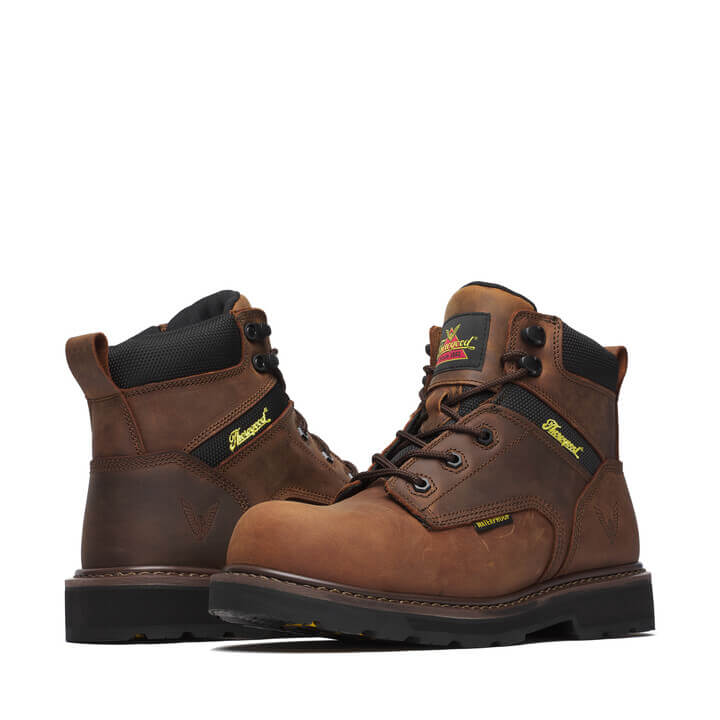 Thorogood Jobsite Series – 6″ Crazy Horse Waterproof Safety Toe – 804-4143 - Image 3