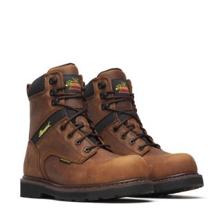 Thorogood Jobsite Series – 8″ Crazy Horse Waterproof Safety Toe – 804-4243