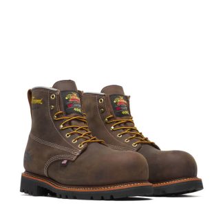 Thorogood AMERICAN LEGACY – Waterproof + Insulated – 6” Crazy Horse Nano Safety Toe 804-4514