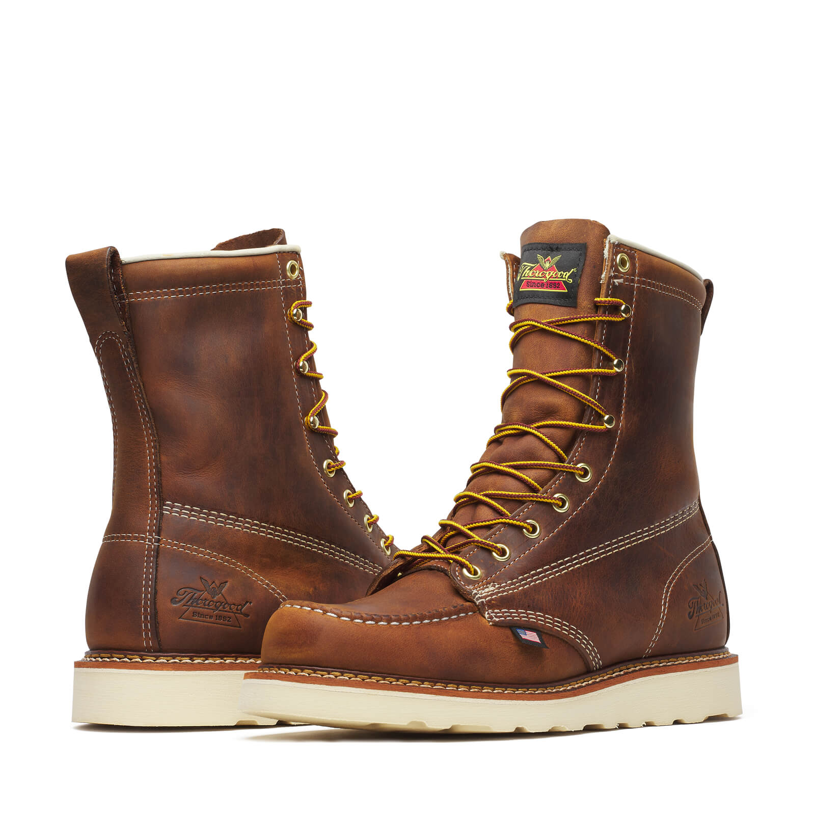 Thorogood American Heritage – 8″ Trail Crazy Horse Moc Toe – MAXWear Wedge™ – 814-4178 - Image 3