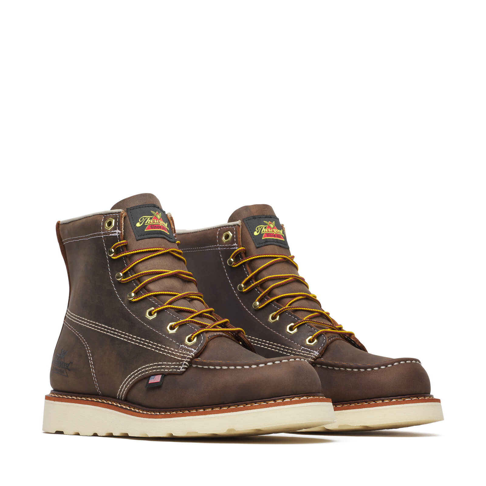 Thorogood American Heritage – 6″ Trail Crazy Horse Moc Toe – MAXWear Wedge™ – 814-4203