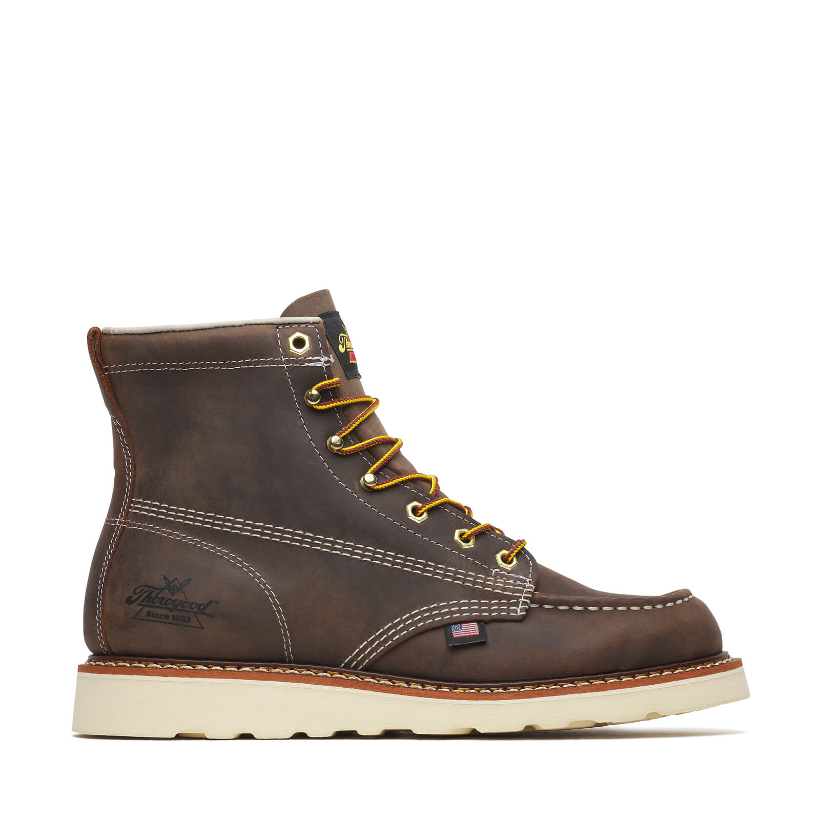 Thorogood American Heritage – 6″ Trail Crazy Horse Moc Toe – MAXWear Wedge™ – 814-4203 - Image 2