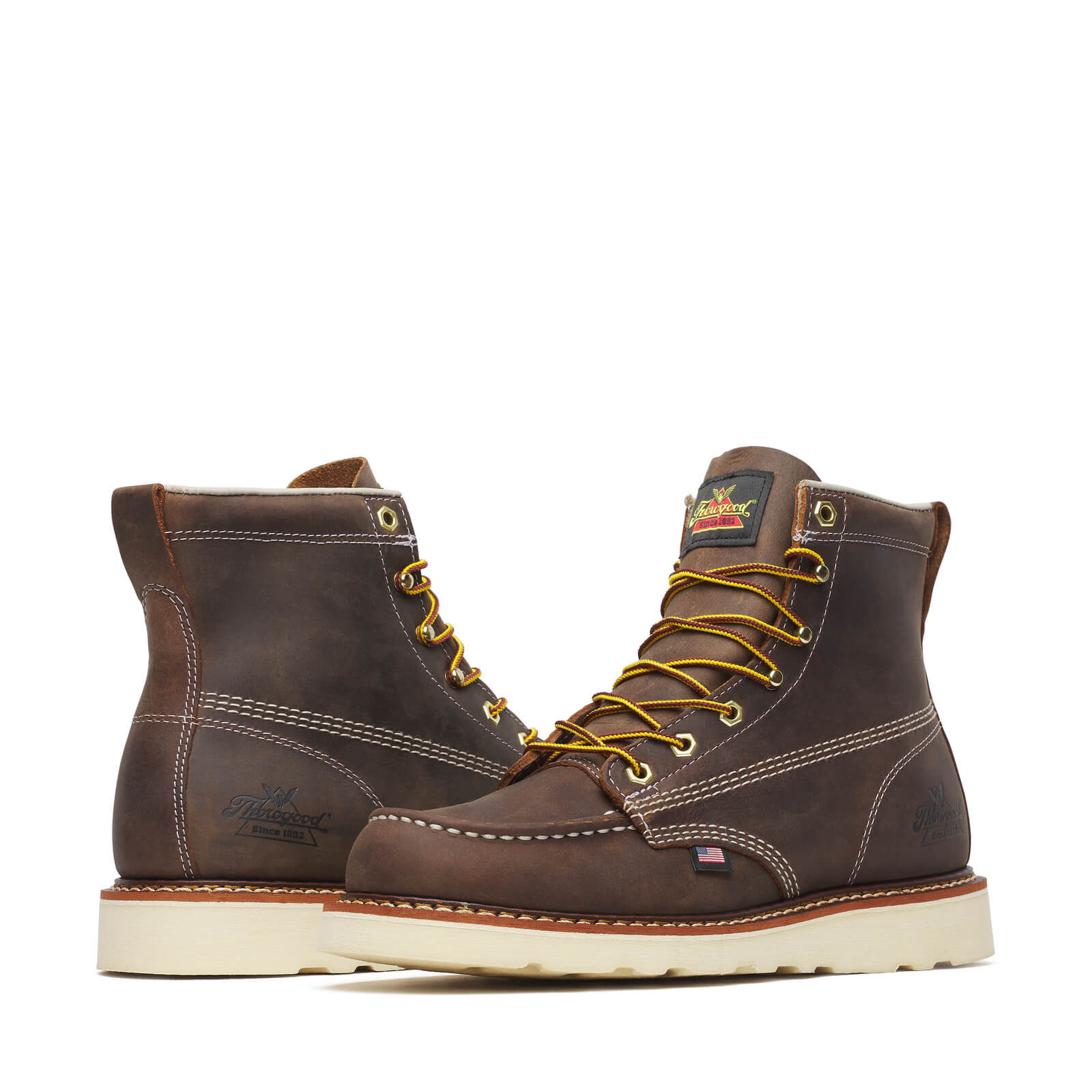 Thorogood American Heritage – 6″ Trail Crazy Horse Moc Toe – MAXWear Wedge™ – 814-4203 - Image 3