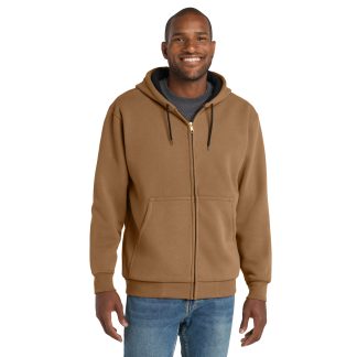 CornerStone® Heavyweight Full-Zip Hooded Sweatshirt with Thermal Lining – CS620
