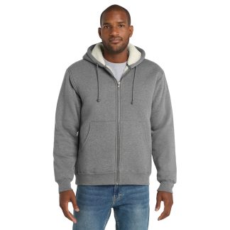 CornerStone® Heavyweight Sherpa-Lined Hooded Fleece Jacket – CS625