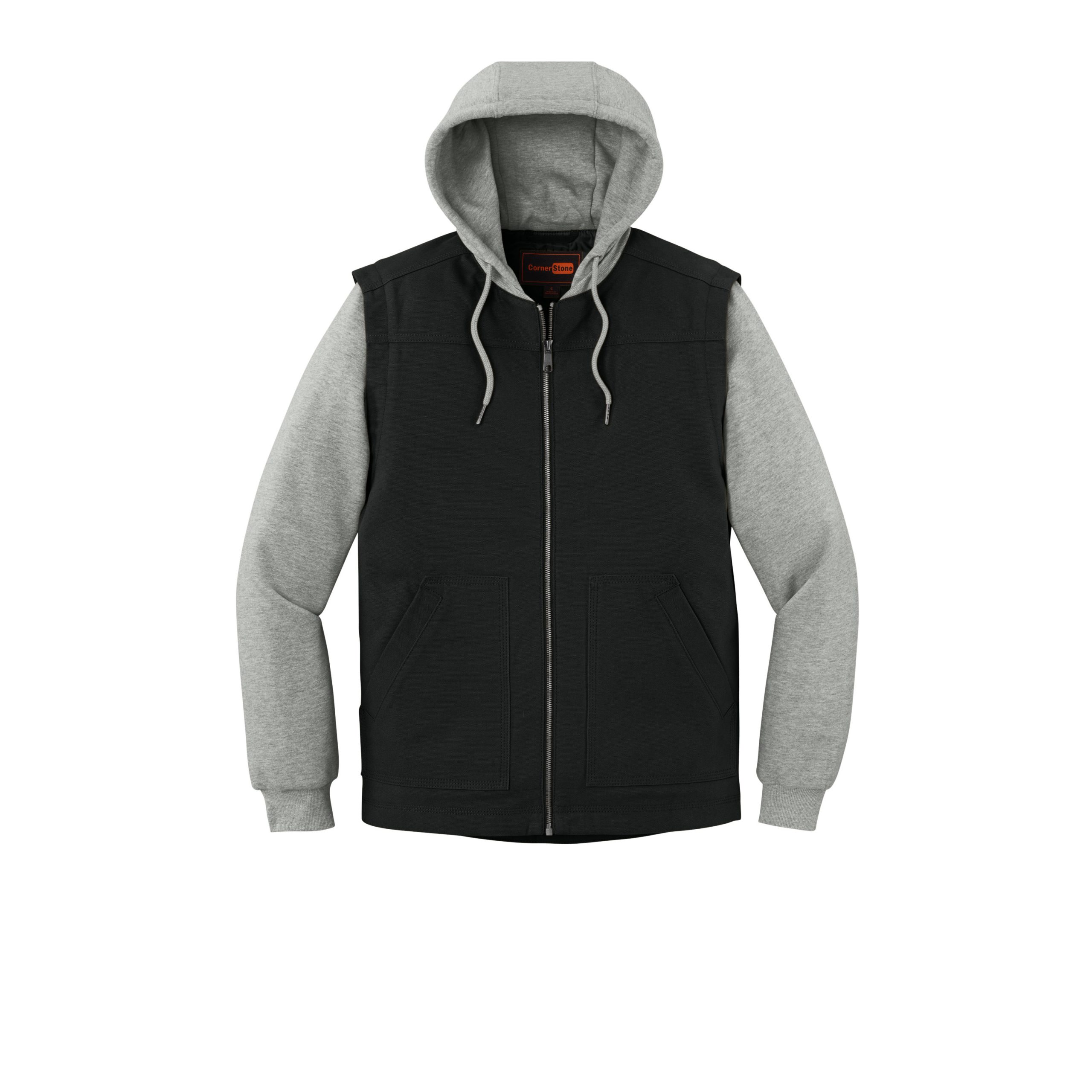 CornerStone® Duck Fleece Full-Zip Hooded Jacket - Image 5