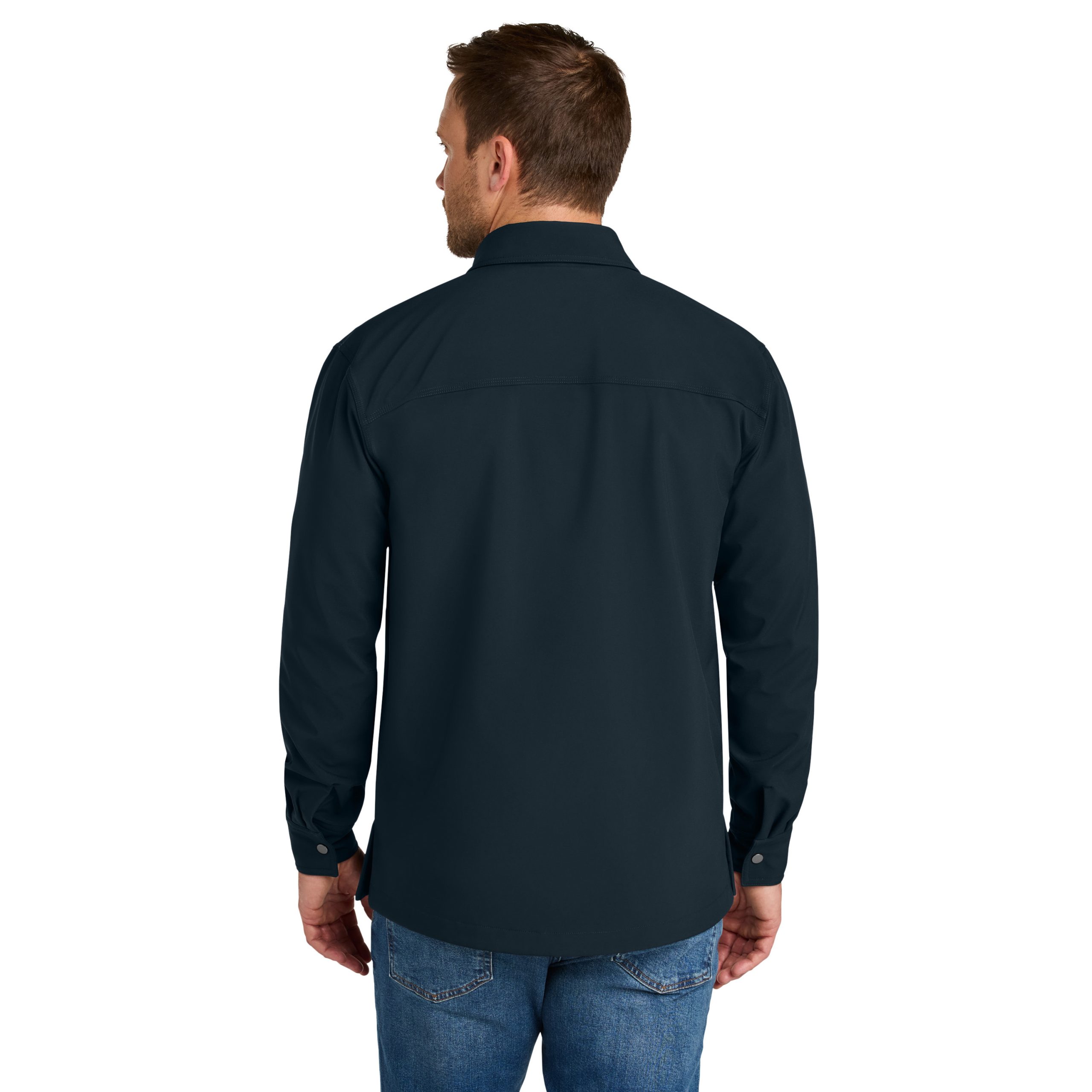CornerStone® Soft Shell Shirt Jacket – CSJ73 - Image 3
