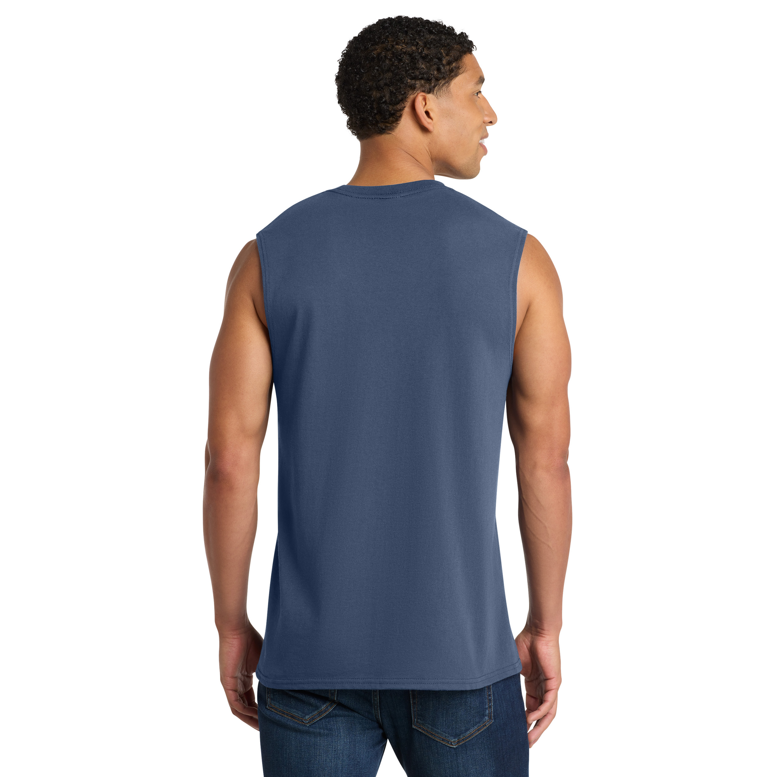 Core Cotton Sleeveless Tee - Image 10