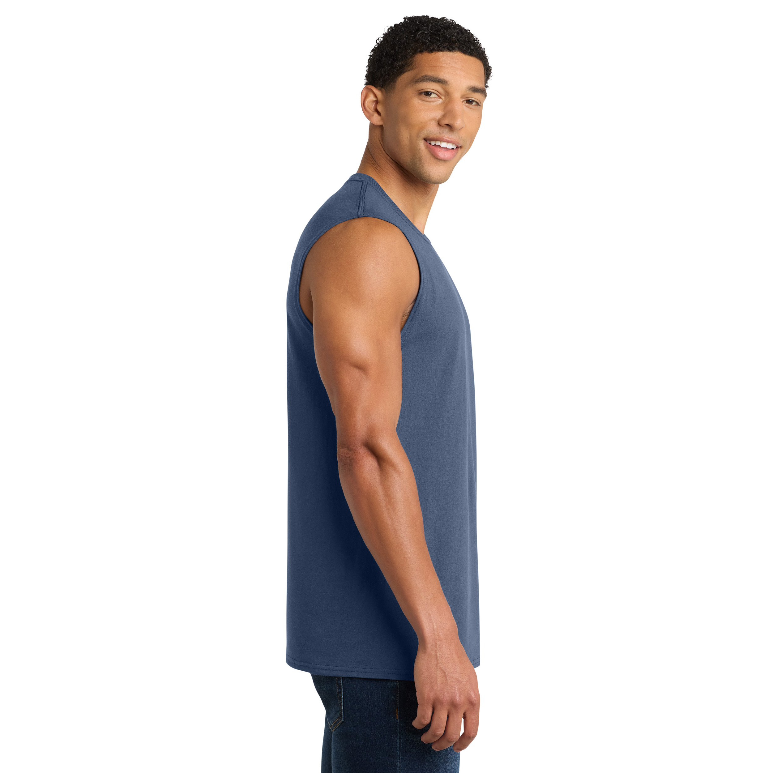 Core Cotton Sleeveless Tee - Image 12